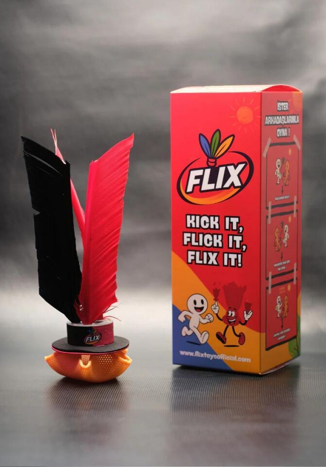 Flix Toy Custom: Kırmızı - Siyah